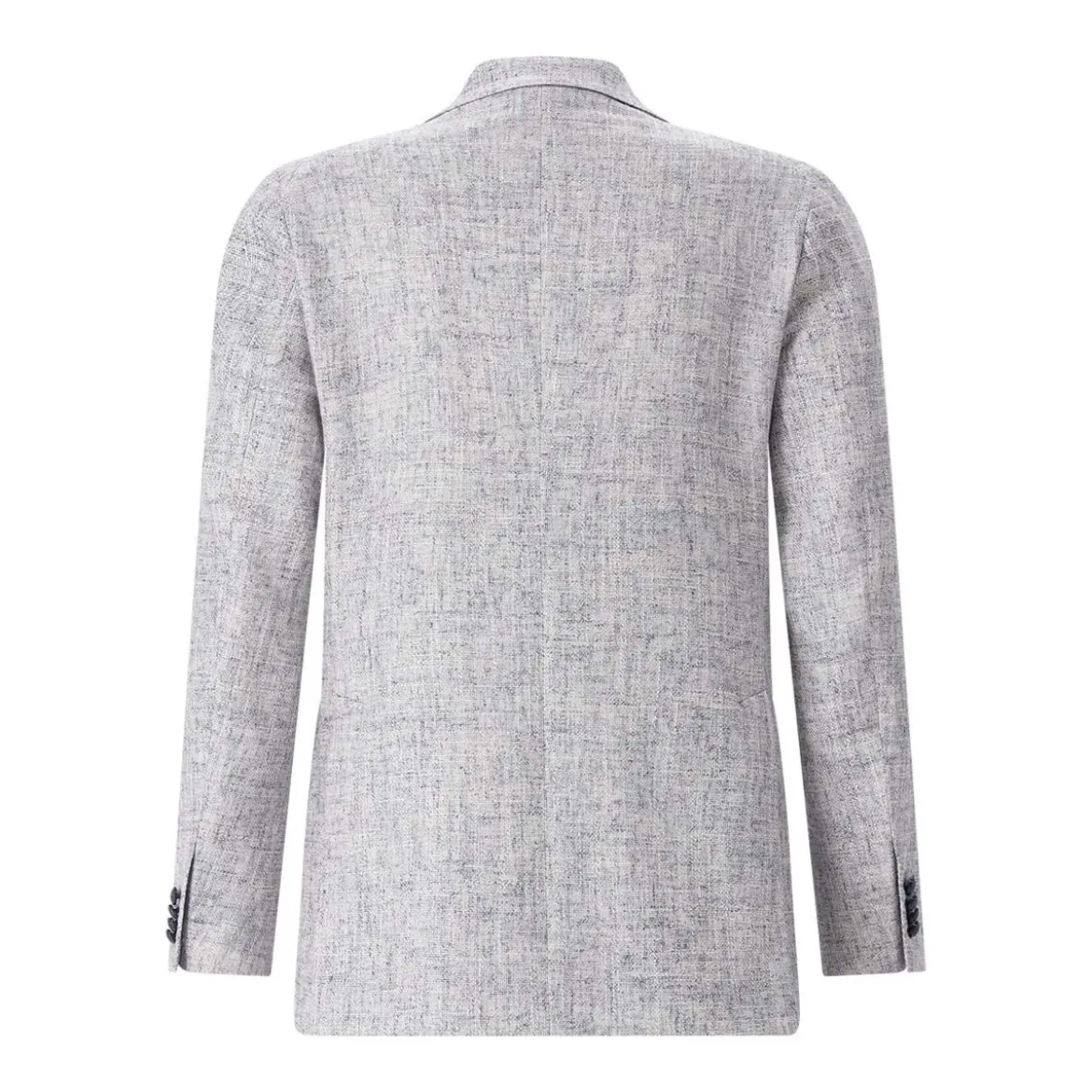 Tagliatore Sakko aus hochwertigem Strick blau Anzugjacke
