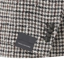 Tagliatore Sakko aus Wollmix braun Anzugjacke
