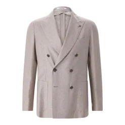 Tagliatore Zweireihiges Sakko braun Anzugjacke