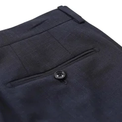 Tagliatore Zweiteiliger Anzug aus Wollmix blau Hosenanzug