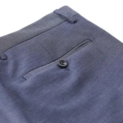 Tagliatore Zweiteiliger Anzug aus Wollmix blau Hosenanzug