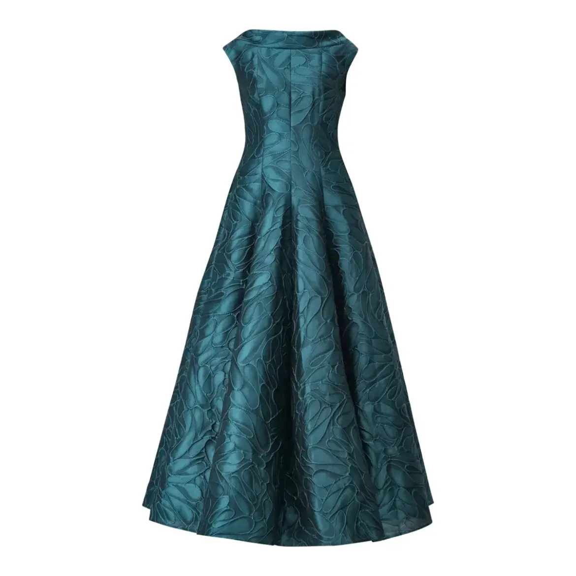 Talbot Runhof Abendkleid in A-Linie grün A-Linien-Kleid