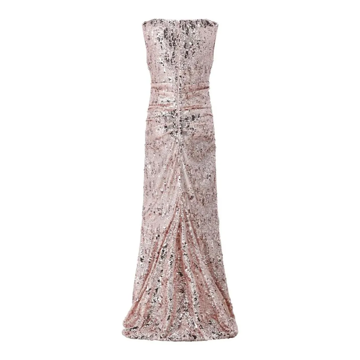 Talbot Runhof Abendkleid mit Pailletten pink Abendkleid