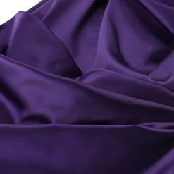 Talbot Runhof Drapiertes Abendkleid lila Maxikleid