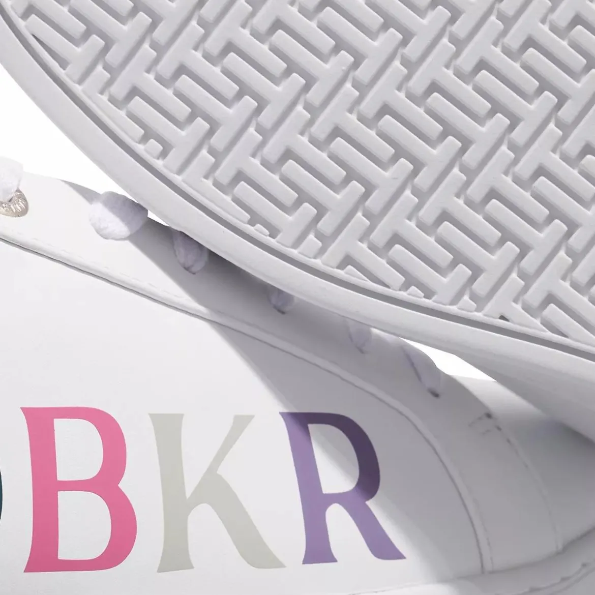 Ted Baker Artii Branded Leather Cupsole Sneaker White Low-Top-Sneaker