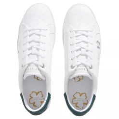Ted Baker Artii Branded Leather Cupsole Sneaker White Low-Top-Sneaker