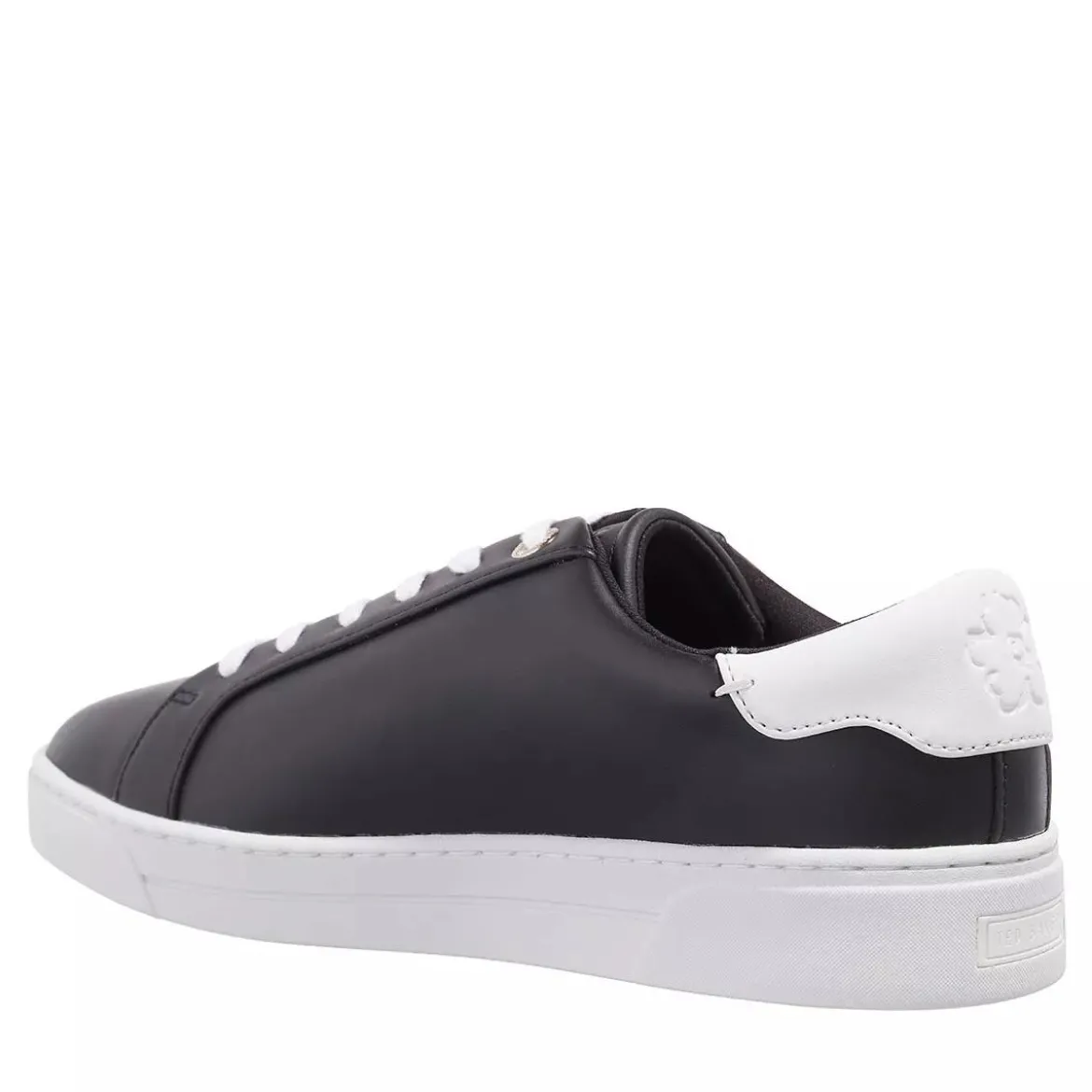 Ted Baker Artoh Art Print Leather Cupsole Sneaker Black Low-Top-Sneaker