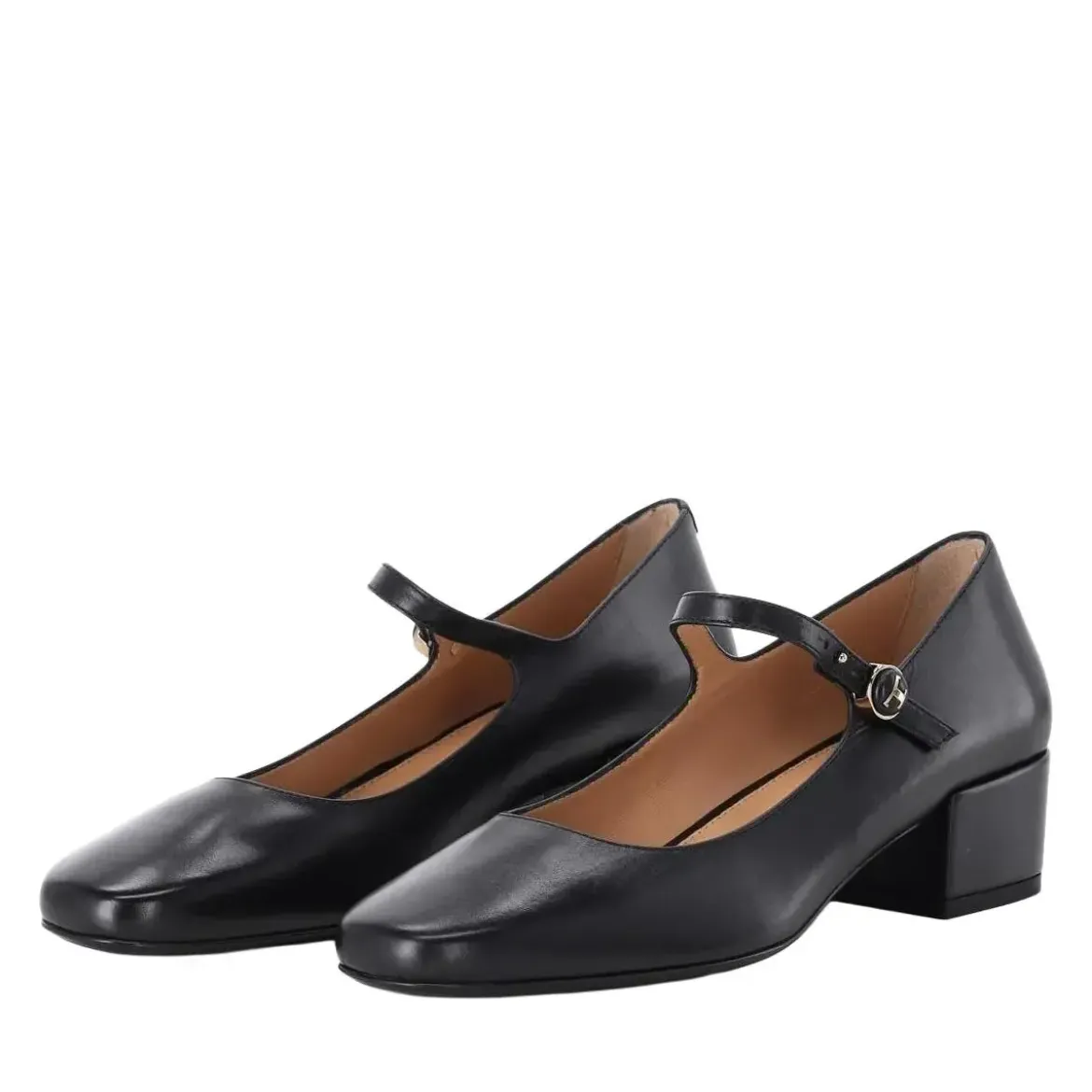 Tod's Mary Jane Pumps aus Leder schwarz Schnürschuhe