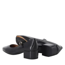 Tod's Mary Jane Pumps aus Leder schwarz Schnürschuhe