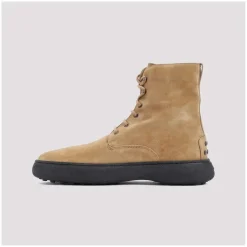 Tod's Winter Gommino Boots Brown Schnürstiefel