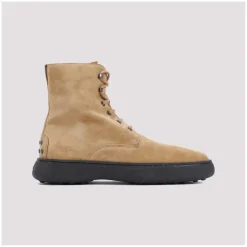 Tod's Winter Gommino Boots Brown Schnürstiefel