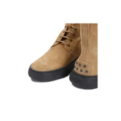 Tod's Winter Gommino Boots Brown Schnürstiefel