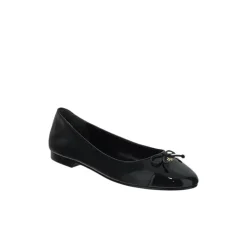 Tory Burch Cap-Toe Ballet Perfect Black/Perfect Black Ballerinas