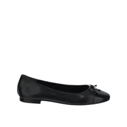 Tory Burch Cap-Toe Ballet Perfect Black/Perfect Black Ballerinas