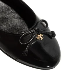 Tory Burch Cap-Toe Ballet Perfect Black/Perfect Black Ballerinas