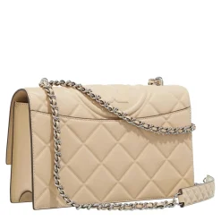 Tory Burch Fleming Convertible Shoulder Bag Vanilla Soft Serve Schultertasche