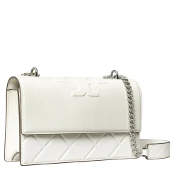 Tory Burch Fleming Small Convertible Shoulder Bag Blanc Crossbody Bag