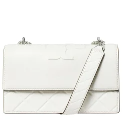 Tory Burch Fleming Small Convertible Shoulder Bag Blanc Crossbody Bag