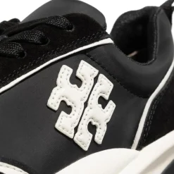 Tory Burch Good Luck Trainer Perfect Black / New Ivory Low-Top-Sneaker