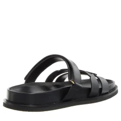 Tory Burch Ines Sport Slide Black Sandalen