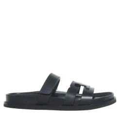 Tory Burch Ines Sport Slide Black Sandalen