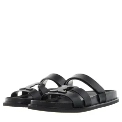Tory Burch Ines Sport Slide Black Sandalen