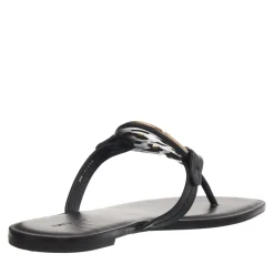 Tory Burch Metal Miller Perfect Black/Gold Sandalen