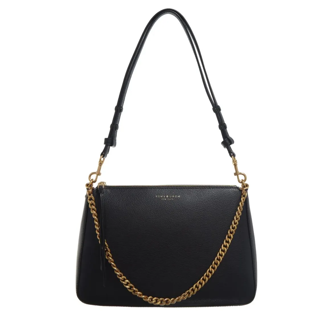 Tory Burch Perry Shoulder Bag Black Schultertasche