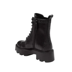 Tory Burch T Monogram Lug Ankle Boot 65Mm Perfect Black Stiefel