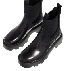 Tory Burch T Monogram Lug Chelsea Boot 65Mm Perfect Black Chelsea Boots