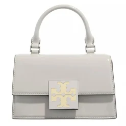 Tory Burch Trend Spazzolato Mini Top-Handle Bag Cloud Gray Satchel