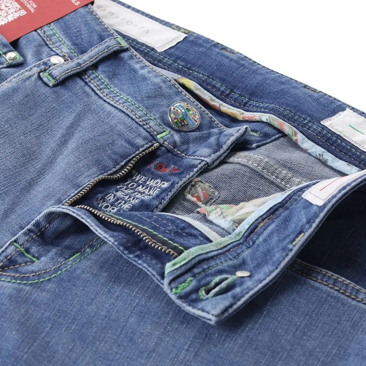 Tramarossa Slim-Fit Jeans Michelangelo blau Slim-Fit-Jeans