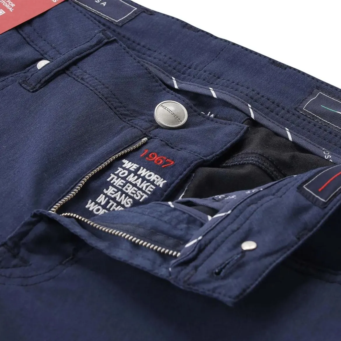 Tramarossa Slim-Fit Jeans Michelangelo blau Slim-Fit-Jeans