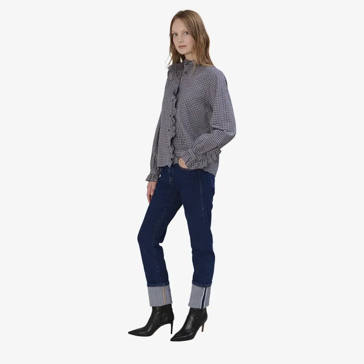 True Religion Bluse LIANA grau Bluse
