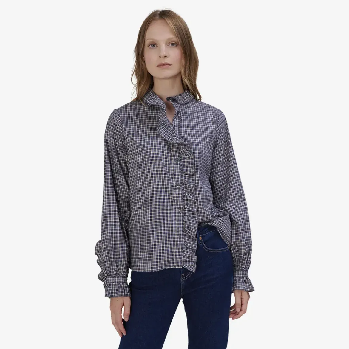 True Religion Bluse LIANA grau Bluse