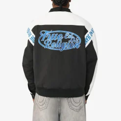 True Religion - Chopper Jacke- Gestickte und bedruckte Logos-multicolor Daunenjacke
