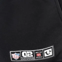 True Religion - Elastischer Bund- Weiche Haptik- Umgeschlagend schwarz Shorts