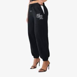 True Religion - Jogginghose- Mittelhoher Bund- Kontrasteinsätz schwarz Jogginghose