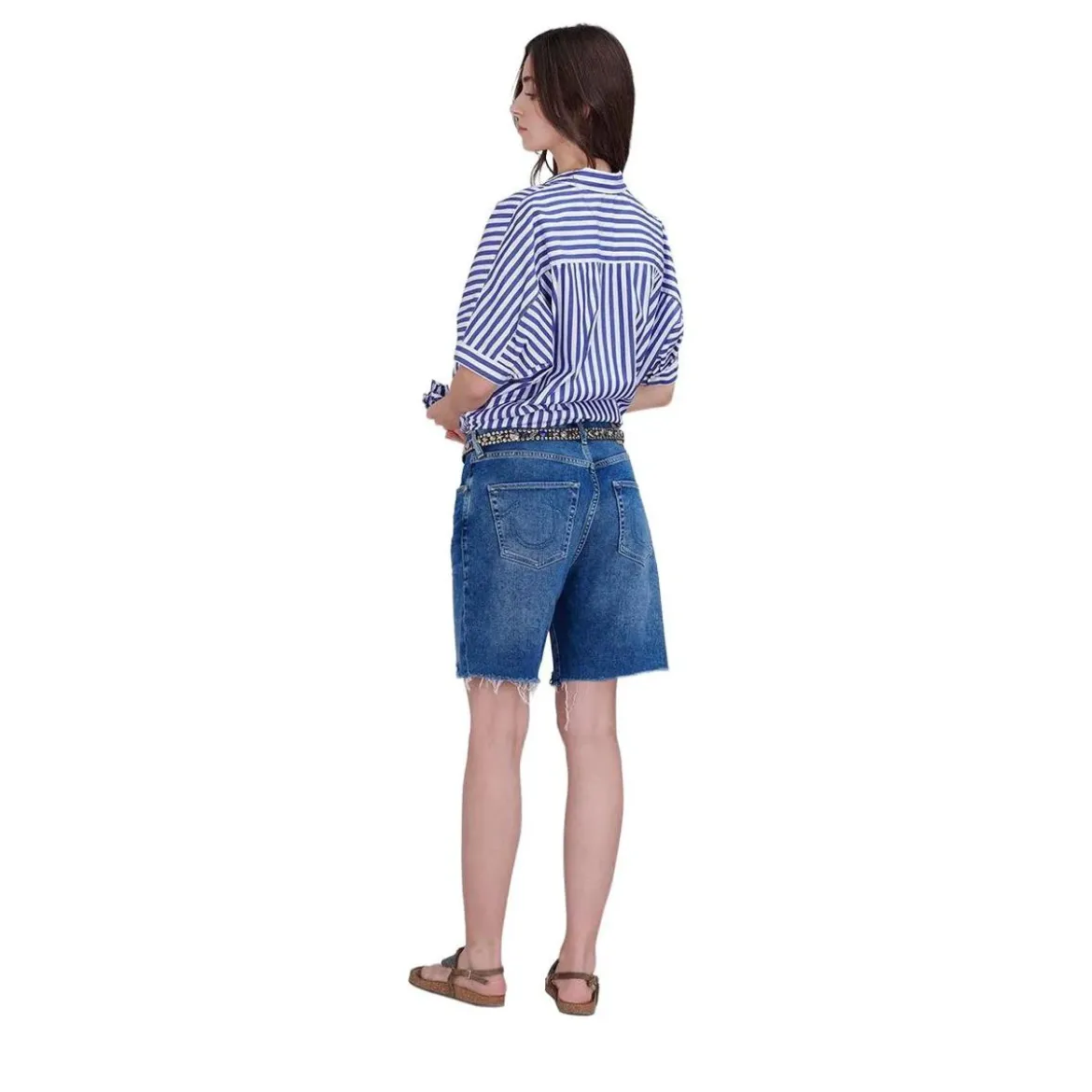 True Religion LEAH SHORT blau Shorts