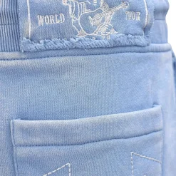 True Religion Mini-Rock VINTAGE WASH hellblau Minirock