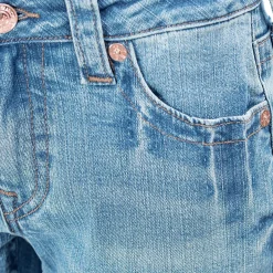 True Religion - Modell: Becca Bootcut- Mittelhoher Taille- Kla blau Jeans