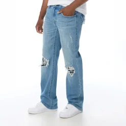 True Religion - Modell: Billy- Länge 34- Bootcut-Passform- Us blau Bootcut-Jeans