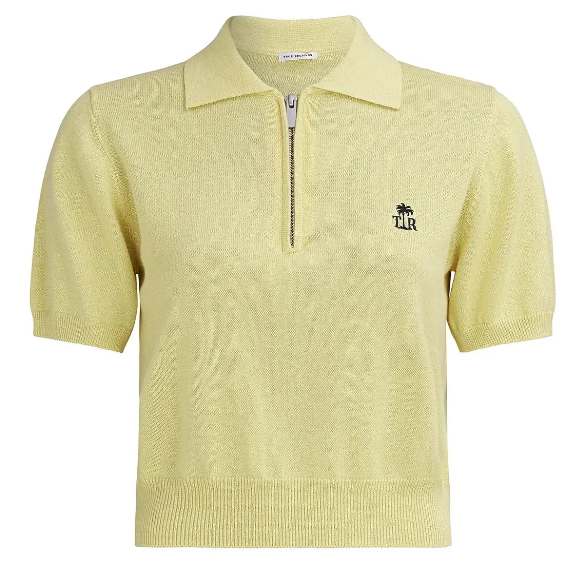 True Religion Poloshirt gelb Pullover