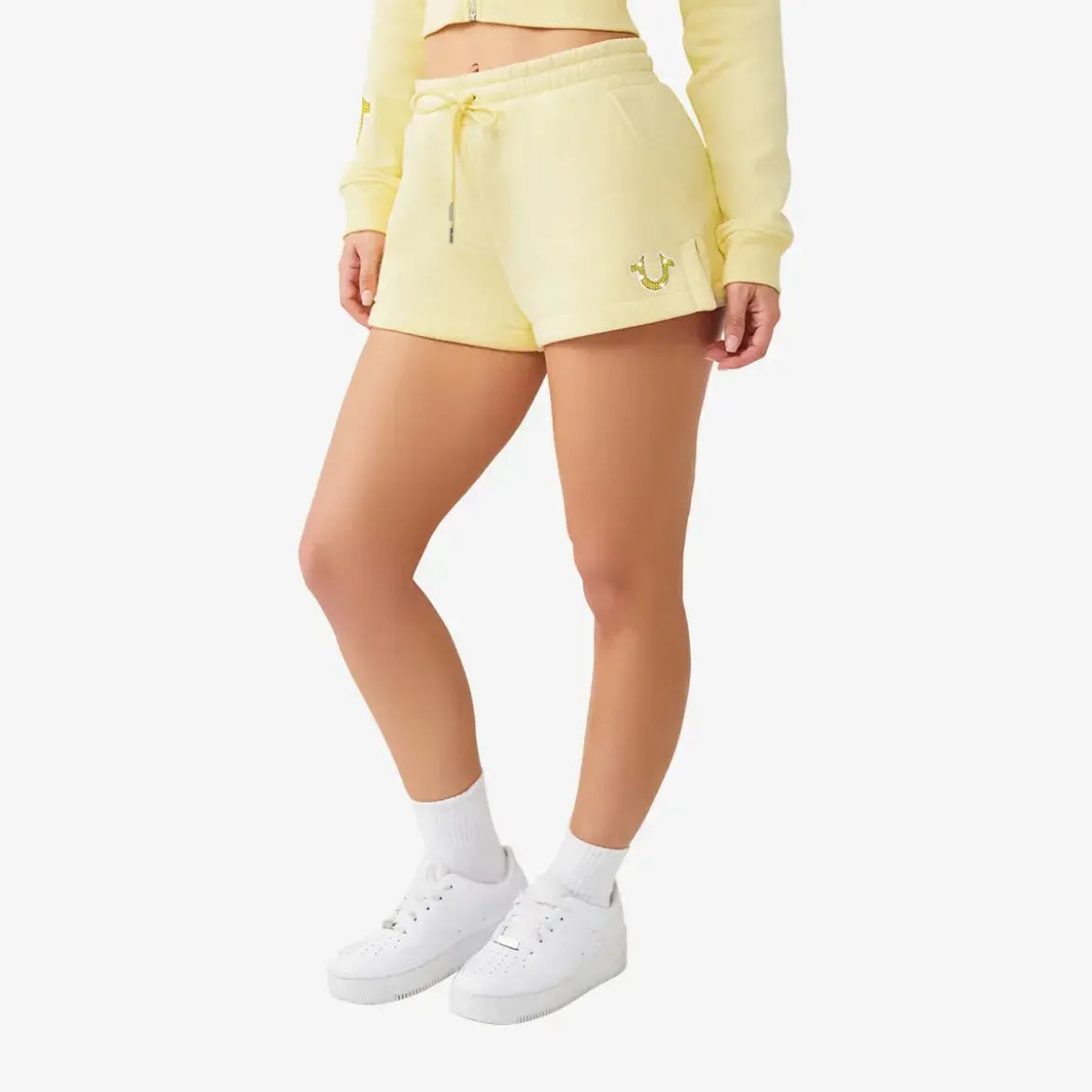 True Religion Shorts blau Shorts