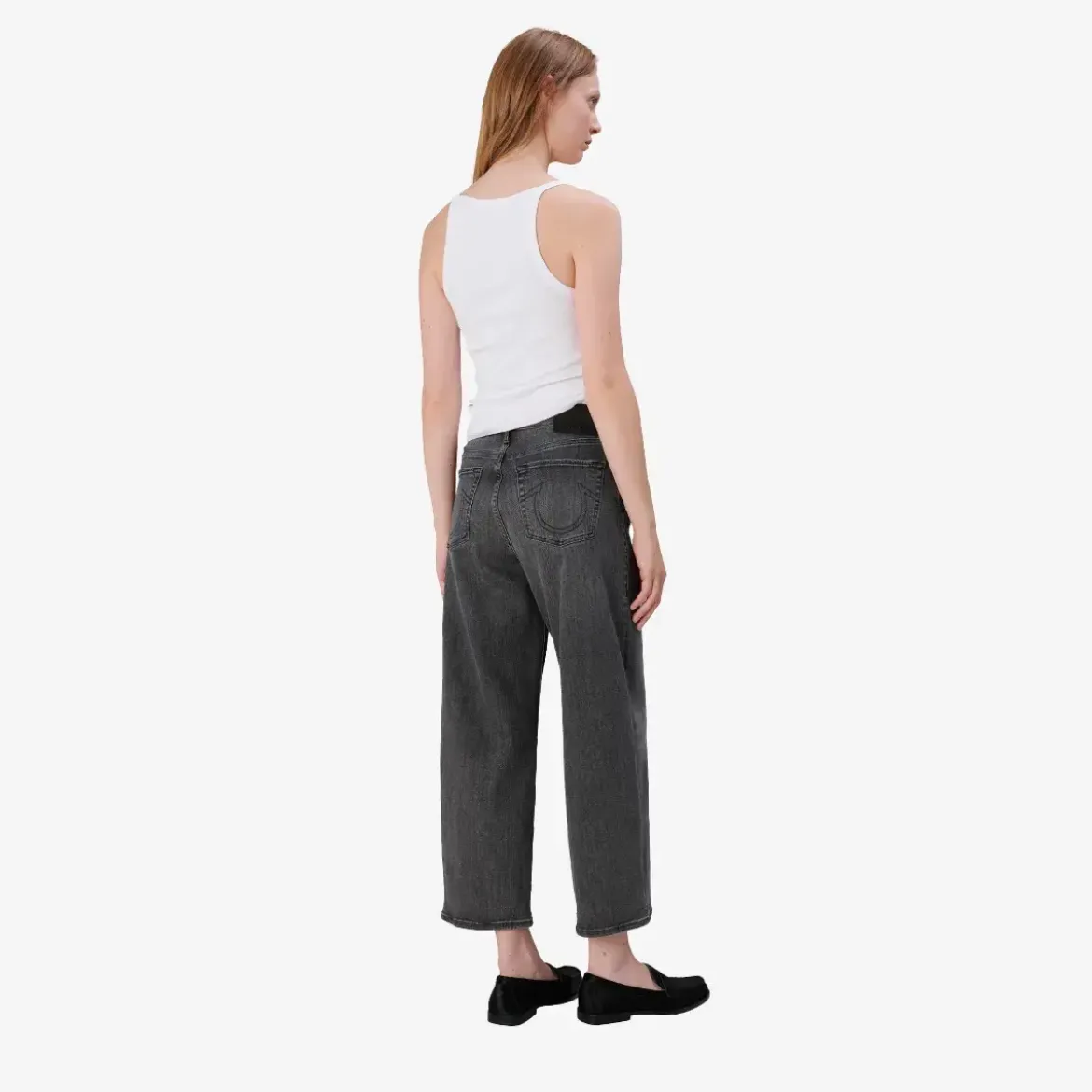 True Religion Straight Jeans VOLUME schwarz Jeans