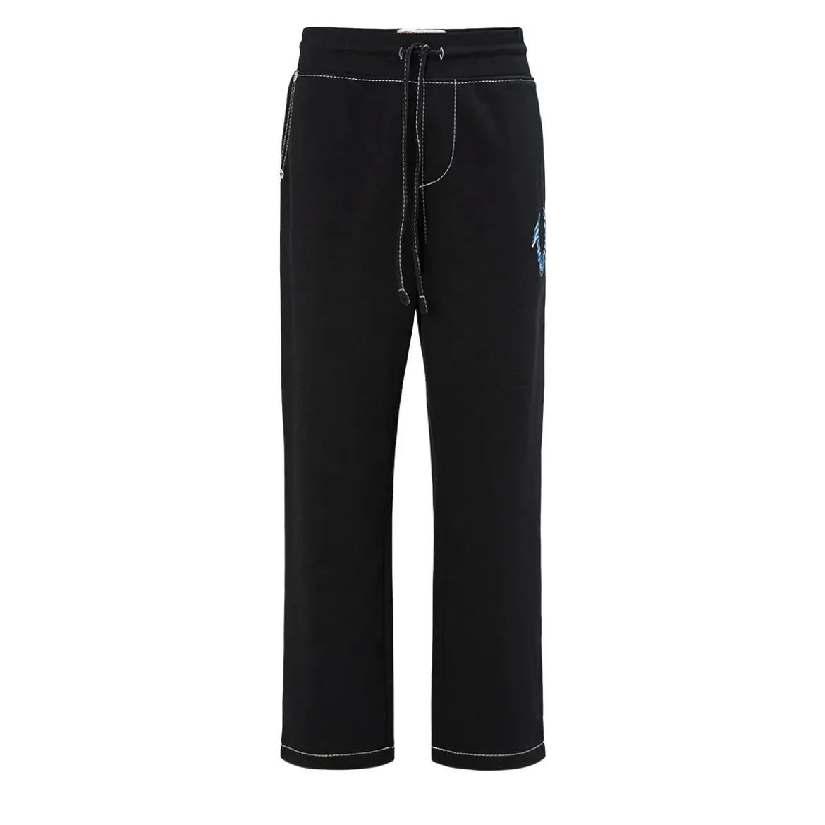 True Religion Sweatpant Baggy Big T schwarz Hose