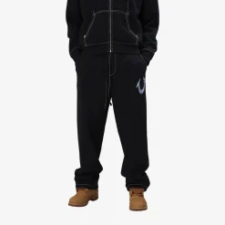 True Religion Sweatpant Baggy Big T schwarz Hose