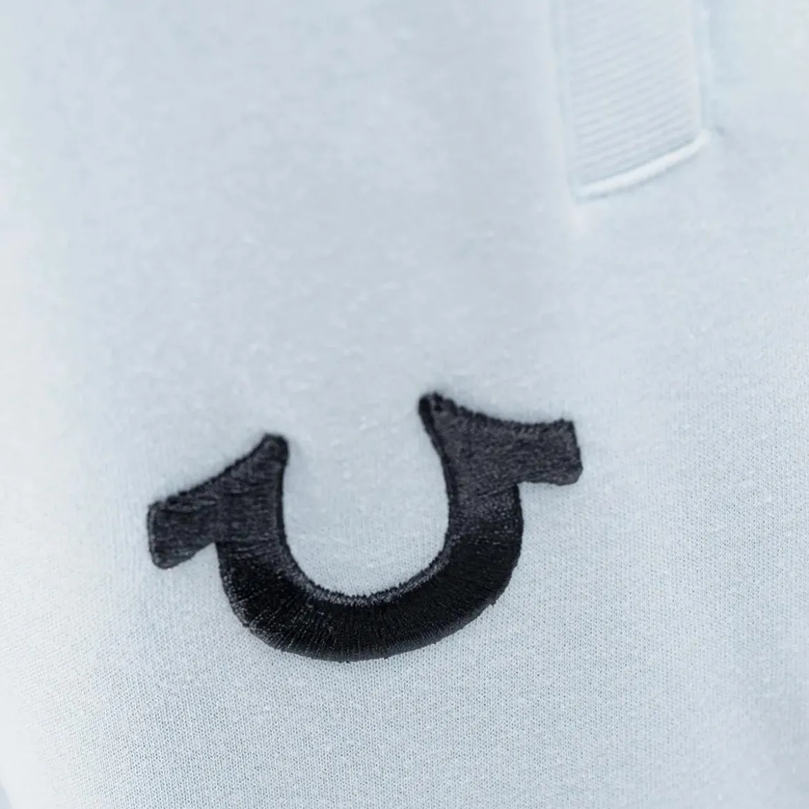 True Religion Sweatpant LOGO beige Hose