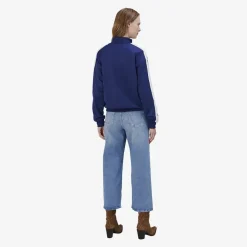 True Religion Wide Leg Jeans VOLUME CROP blau Jeans