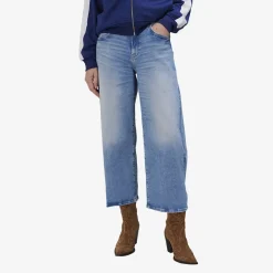 True Religion Wide Leg Jeans VOLUME CROP blau Jeans